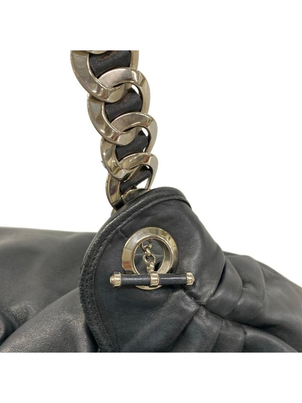 Dior Shoulder Bag Jazz Club Black Leather - Picture 10 of 15